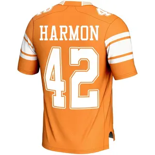Game Youth Braylon Harmon Tennessee Volunteers Replica Football Jersey - Orange