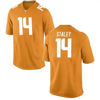 Game Youth Braylon Staley Tennessee Volunteers Nike College Jersey - Orange