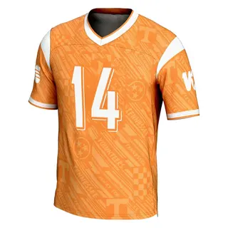 Game Youth Braylon Staley Tennessee Volunteers Replica Highlight Print Football Jersey - Orange