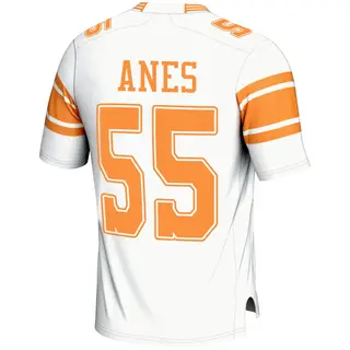 Game Youth Brenden Anes Tennessee Volunteers Replica 2nd Football Jersey - White