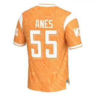Game Youth Brenden Anes Tennessee Volunteers Replica Highlight Print Football Jersey - Orange