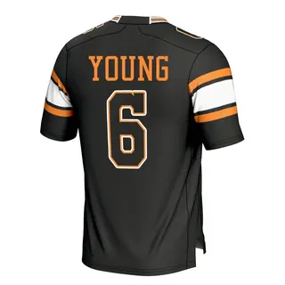 Game Youth Byron Young Tennessee Volunteers Replica Football Jersey - Black