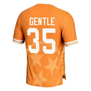 Game Youth Carson Gentle Tennessee Volunteers Replica Icon Print Football Jersey - Orange