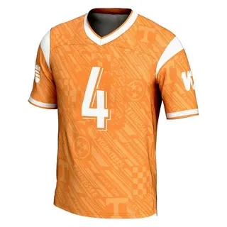 Game Youth Cedric Tillman Tennessee Volunteers Replica Highlight Print Football Jersey - Orange