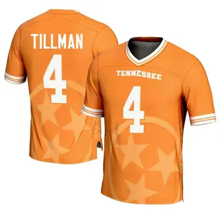 Game Youth Cedric Tillman Tennessee Volunteers Replica Icon Print Football Jersey - Orange