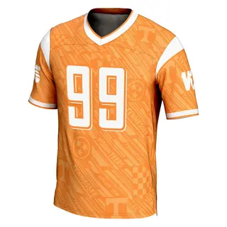 Game Youth Charles House III Tennessee Volunteers Replica Highlight Print Football Jersey - Orange