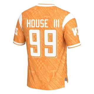 Game Youth Charles House III Tennessee Volunteers Replica Highlight Print Football Jersey - Orange