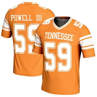 Game Youth Charlie Powell III Tennessee Volunteers Replica Football Jersey - Orange