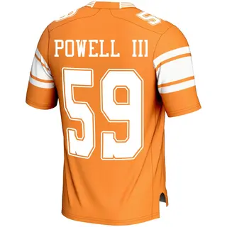 Game Youth Charlie Powell III Tennessee Volunteers Replica Football Jersey - Orange