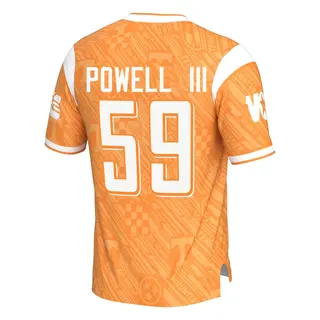 Game Youth Charlie Powell III Tennessee Volunteers Replica Highlight Print Football Jersey - Orange