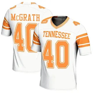 Game Youth Chase McGrath Tennessee Volunteers Replica 2nd Football Jersey - White