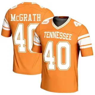 Game Youth Chase McGrath Tennessee Volunteers Replica Football Jersey - Orange