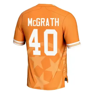 Game Youth Chase McGrath Tennessee Volunteers Replica Icon Print Football Jersey - Orange
