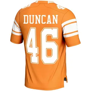 Game Youth Cody Duncan Tennessee Volunteers Replica Football Jersey - Orange
