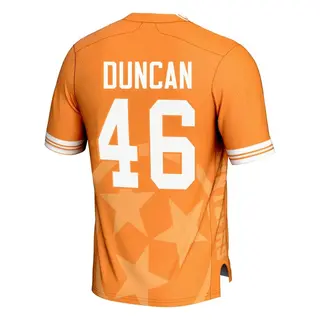 Game Youth Cody Duncan Tennessee Volunteers Replica Icon Print Football Jersey - Orange