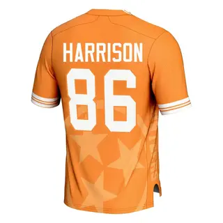 Game Youth Cole Harrison Tennessee Volunteers Replica Icon Print Football Jersey - Orange