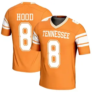 Game Youth Colton Hood Tennessee Volunteers Replica Football Jersey - Orange