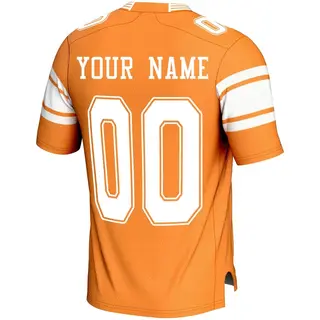 Game Youth Custom Tennessee Volunteers Replica Football Jersey - Orange