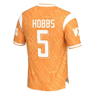 Game Youth Daevin Hobbs Tennessee Volunteers Replica Highlight Print Football Jersey - Orange