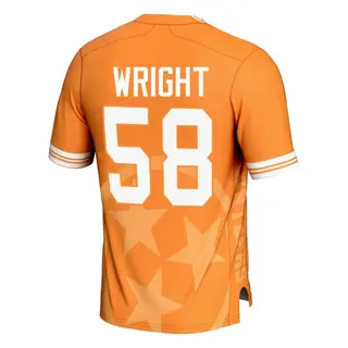 Game Youth Darnell Wright Tennessee Volunteers Replica Icon Print Football Jersey - Orange