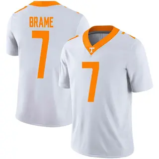 Game Youth Dasaahn Brame Tennessee Volunteers Nike Football Jersey - White