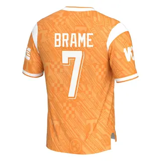 Game Youth Dasaahn Brame Tennessee Volunteers Replica Highlight Print Football Jersey - Orange