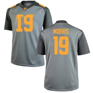 Game Youth Daune Morris Tennessee Volunteers Nike College Jersey - Gray