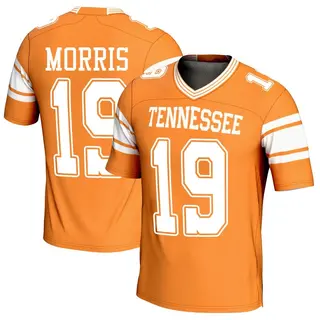 Game Youth Daune Morris Tennessee Volunteers Replica Football Jersey - Orange