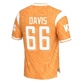 Game Youth Dayne Davis Tennessee Volunteers Replica Highlight Print Football Jersey - Orange