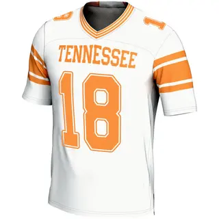 Game Youth DeSean Bishop Tennessee Volunteers Replica 2nd Football Jersey - White