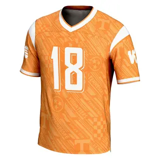 Game Youth DeSean Bishop Tennessee Volunteers Replica Highlight Print Football Jersey - Orange