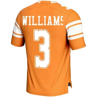 Game Youth Dee Williams Tennessee Volunteers Replica Football Jersey - Orange