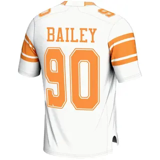 Game Youth Dominic Bailey Tennessee Volunteers Replica 2nd Football Jersey - White