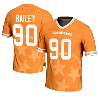 Game Youth Dominic Bailey Tennessee Volunteers Replica Icon Print Football Jersey - Orange