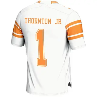 Game Youth Dont'e Thornton Jr. Tennessee Volunteers Replica 2nd Football Jersey - White