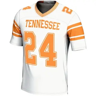 Game Youth Dylan Lewis Tennessee Volunteers Replica 2nd Football Jersey - White