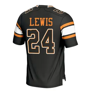 Game Youth Dylan Lewis Tennessee Volunteers Replica Football Jersey - Black