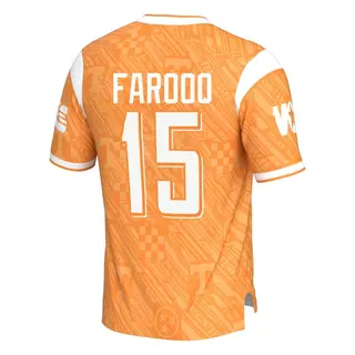 Game Youth Edrees Farooq Tennessee Volunteers Replica Highlight Print Football Jersey - Orange
