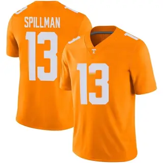 Game Youth Edwin Spillman Tennessee Volunteers Nike Football Jersey - Orange