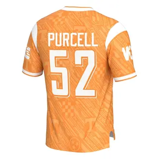 Game Youth Eli Purcell Tennessee Volunteers Replica Highlight Print Football Jersey - Orange