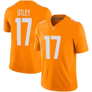Game Youth Ethan Utley Tennessee Volunteers Nike Football Jersey - Orange