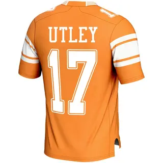Game Youth Ethan Utley Tennessee Volunteers Replica Football Jersey - Orange