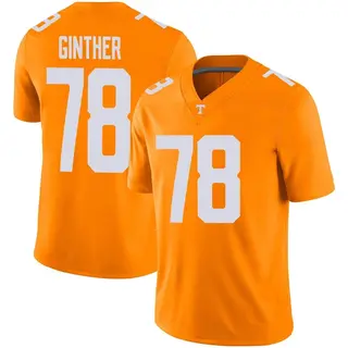 Game Youth Gage Ginther Tennessee Volunteers Nike Football Jersey - Orange