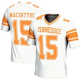 Game Youth George MacIntyre Tennessee Volunteers Replica 2nd Football Jersey - White