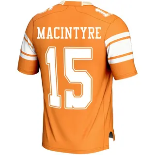 Game Youth George MacIntyre Tennessee Volunteers Replica Football Jersey - Orange