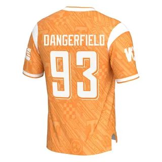 Game Youth Grady Dangerfield Tennessee Volunteers Replica Highlight Print Football Jersey - Orange