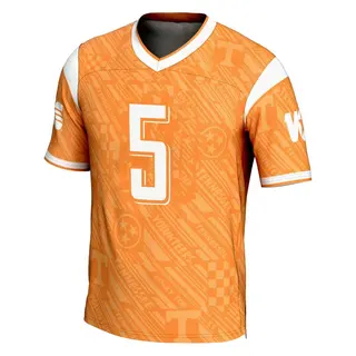 Game Youth Hendon Hooker Tennessee Volunteers Replica Highlight Print Football Jersey - Orange
