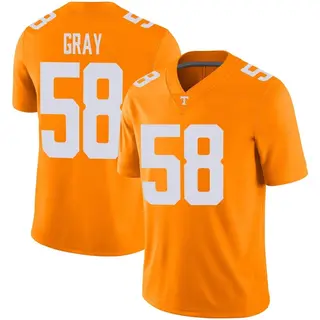 Game Youth Herb Gray Tennessee Volunteers Nike Football Jersey - Orange