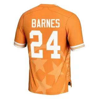Game Youth Hunter Barnes Tennessee Volunteers Replica Icon Print Football Jersey - Orange
