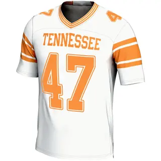 Game Youth Isaiah Campbell Tennessee Volunteers Replica 2nd Football Jersey - White